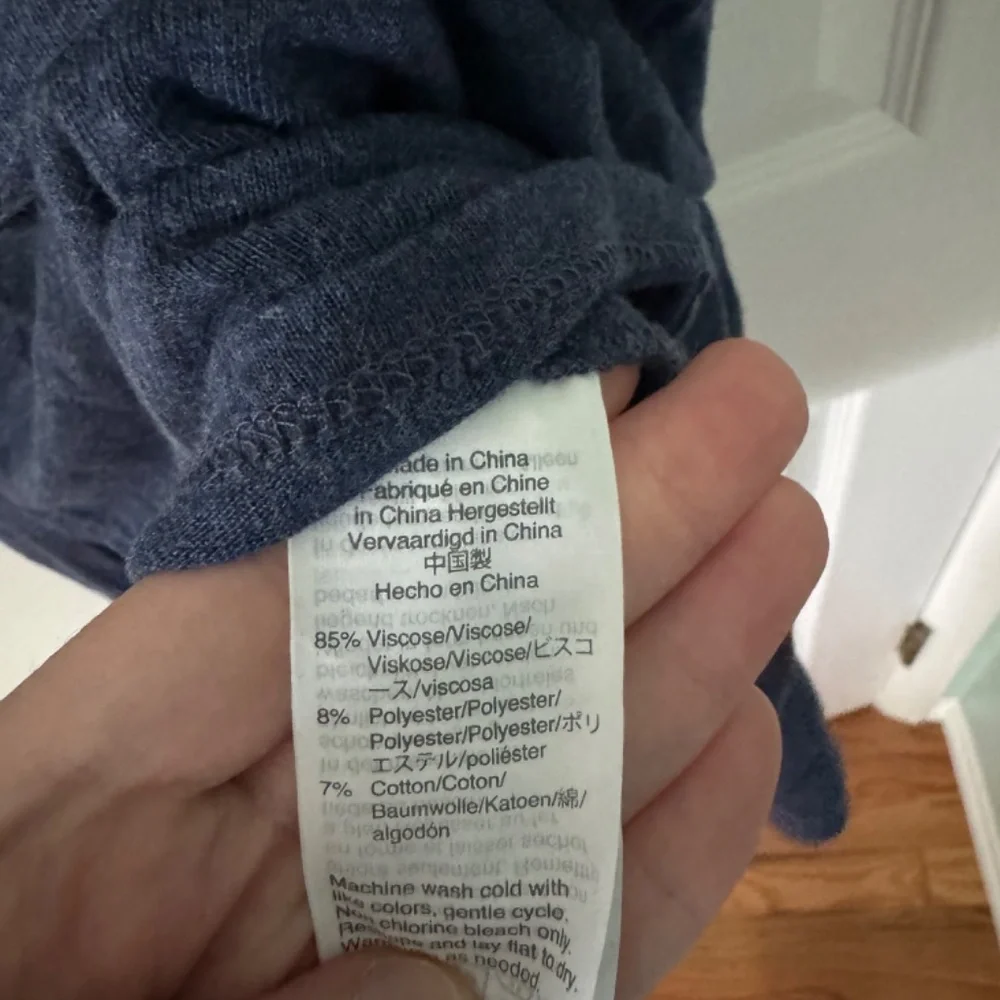 Sleeveless Casual Madewell T-Shirt Tank Dress, Navy, Small - Picture 6 of 6